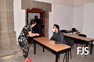 Armando Ravelo filma la condena de Telde a Marruecos por violar los derechos humanos/Francisco Javier Santana.